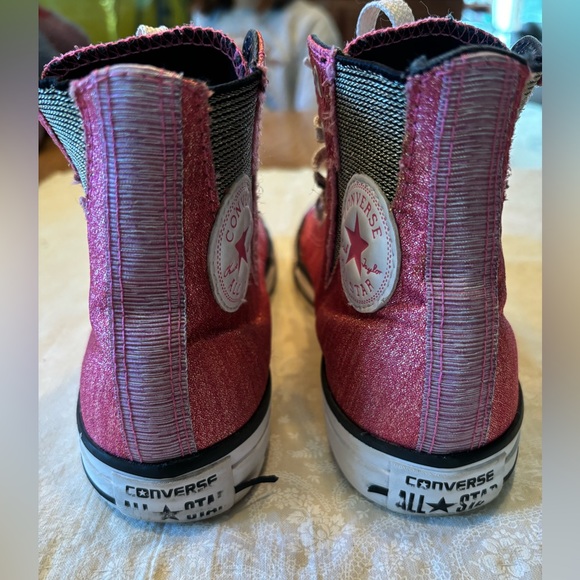 Converse All Star Youth Size 3, high top Lightening Metallic Wizard - Picture 7 of 8